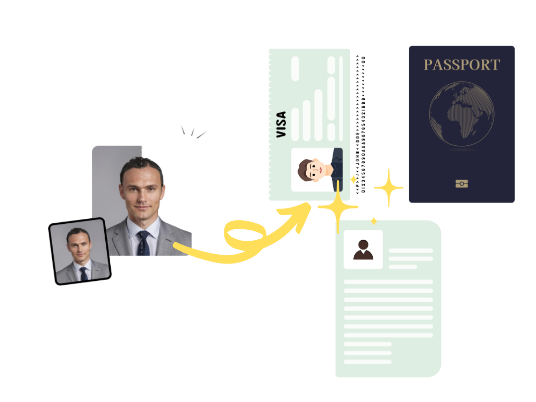 Create Perfect ID Photos, Passport Photos, and Visa Photos Online for